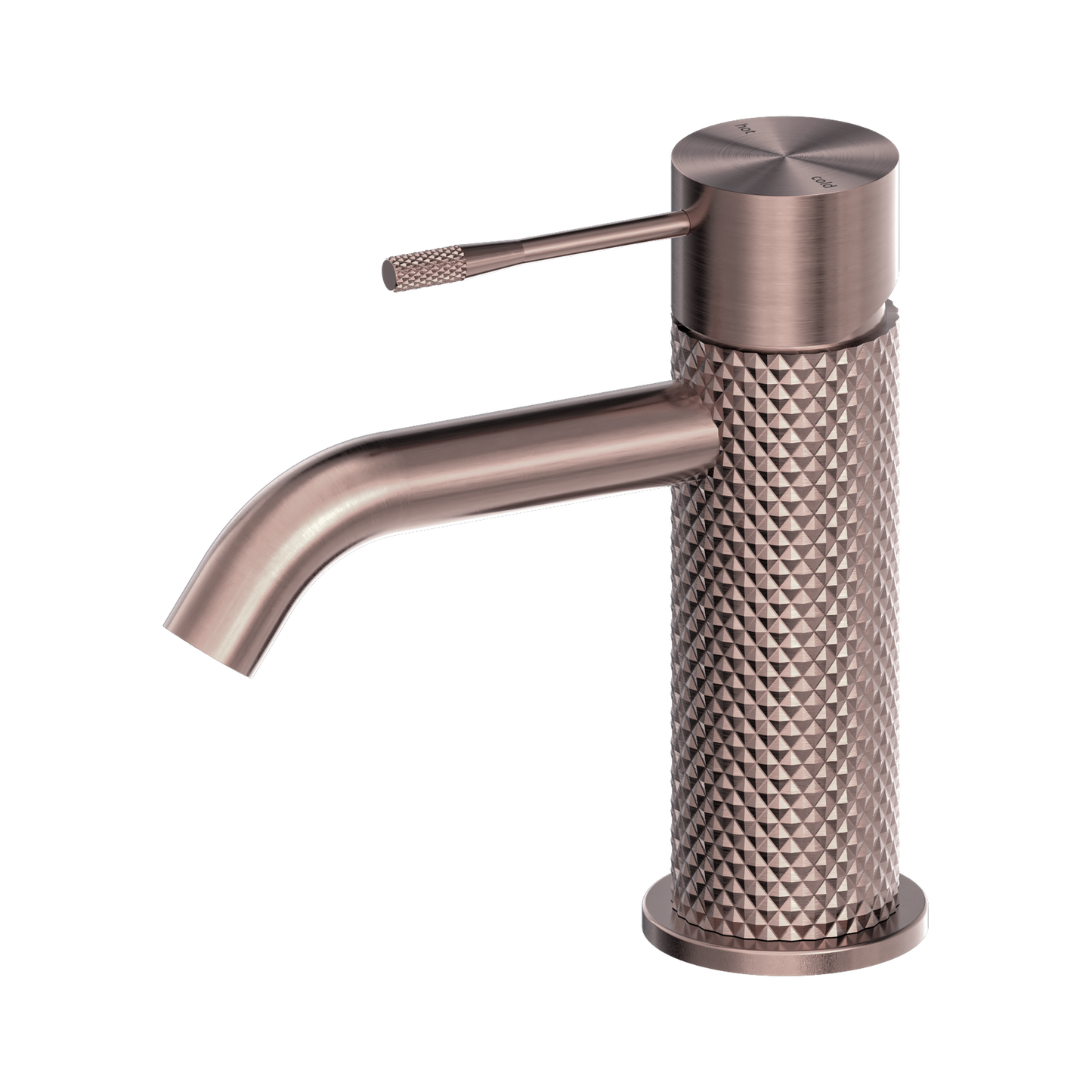 Image Alt Text: OPAL BASIN MIXER BRUSHED BRONZE