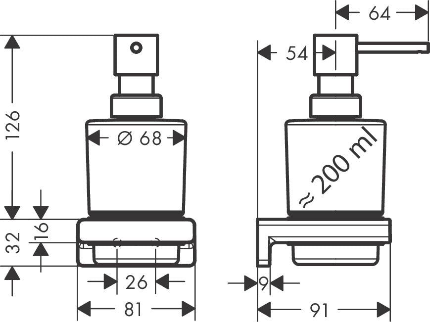 AddStoris Liquid soap dispenser