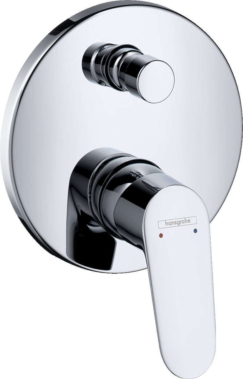 Focus Single lever bath mixer for concealed installation