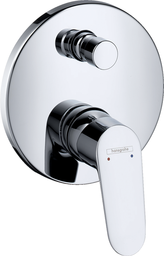 Focus Single lever bath mixer for concealed installation
