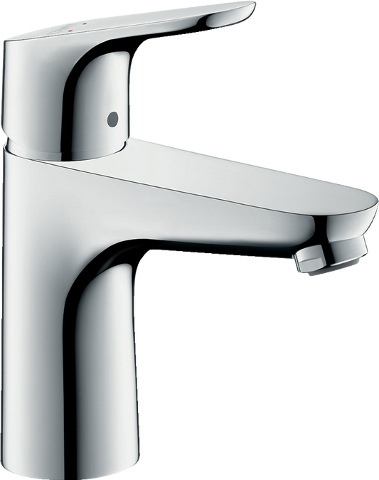 Focus Single lever basin mixer 100 without waste set