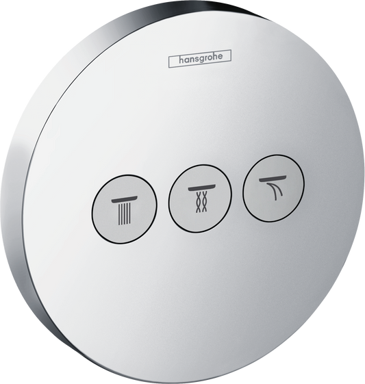 ShowerSelect S Valve for concealed installation for 3 functions