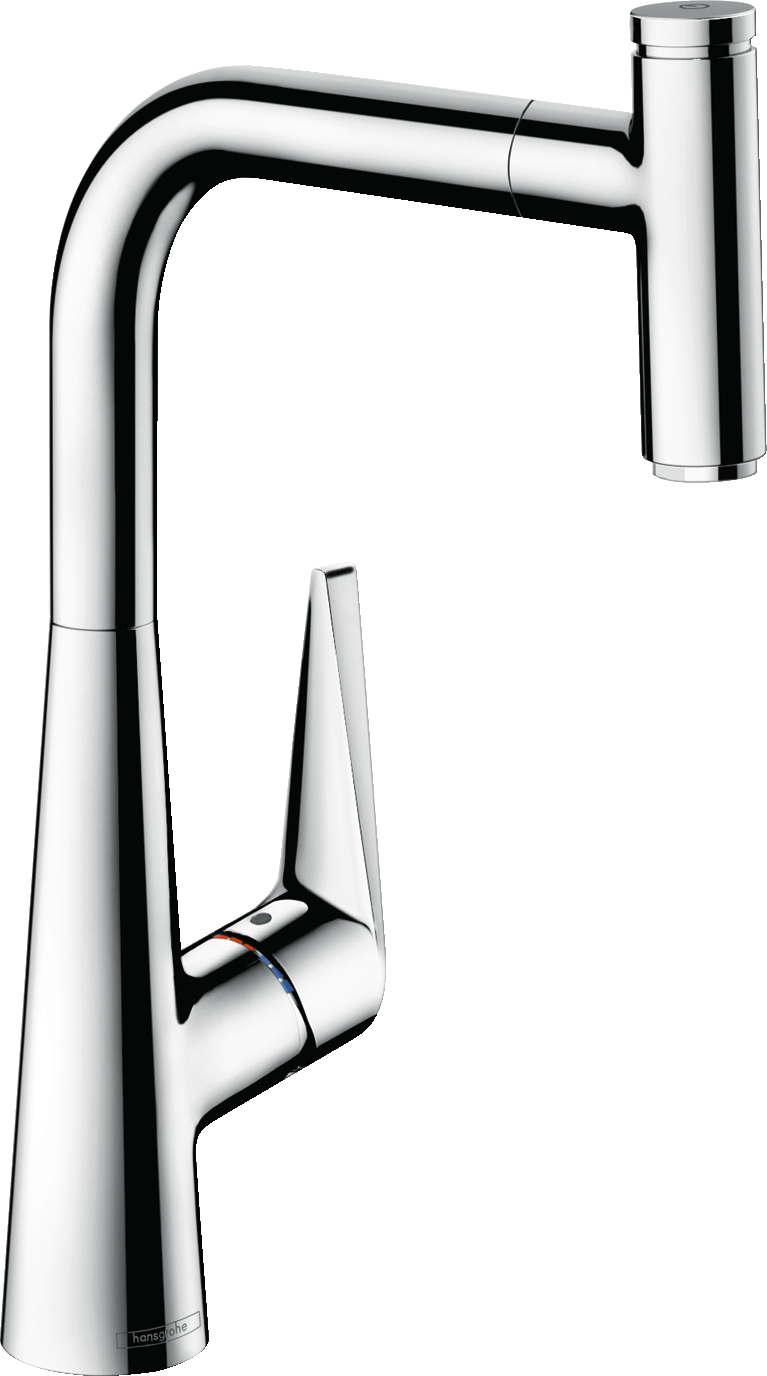 Talis Select M51 Single lever kitchen mixer 300, pull-out spout, 1jet