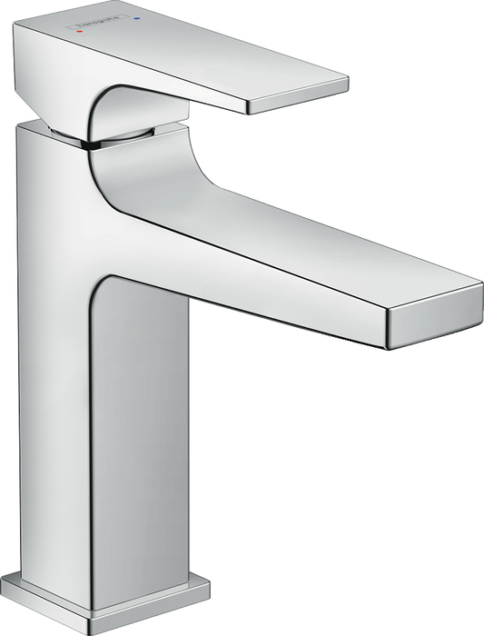 Metropol Single lever basin mixer 110 with lever handle without waste set
