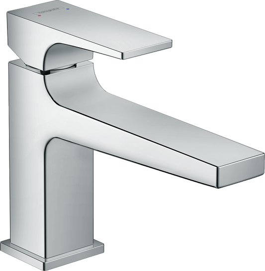 Metropol Single lever basin mixer 100 with lever handle without waste set