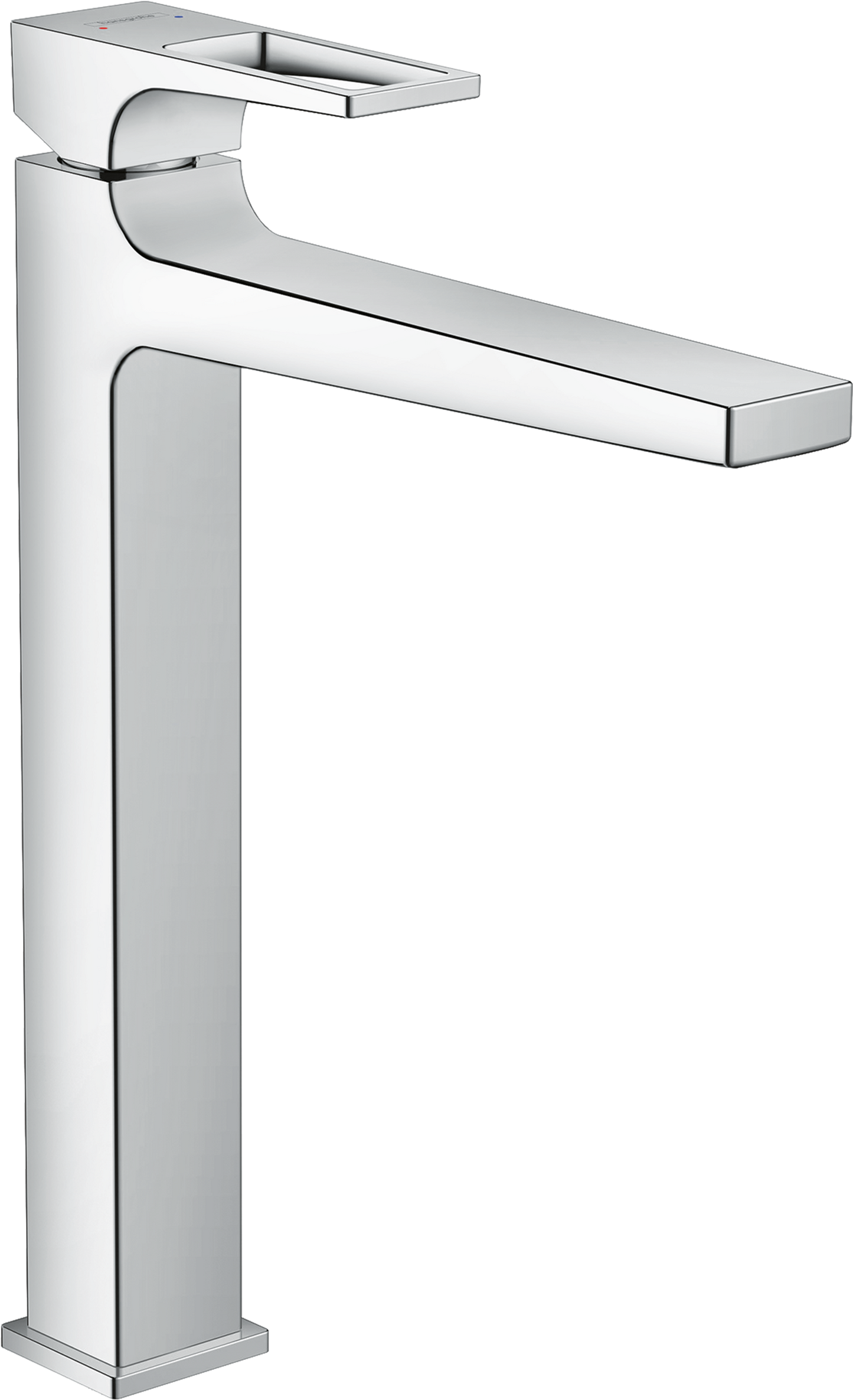 Metropol Single lever basin mixer 260 with loop handle for washbowls without waste set