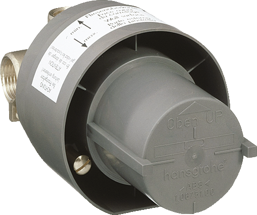 Basic set for single lever shower mixer for concealed installation