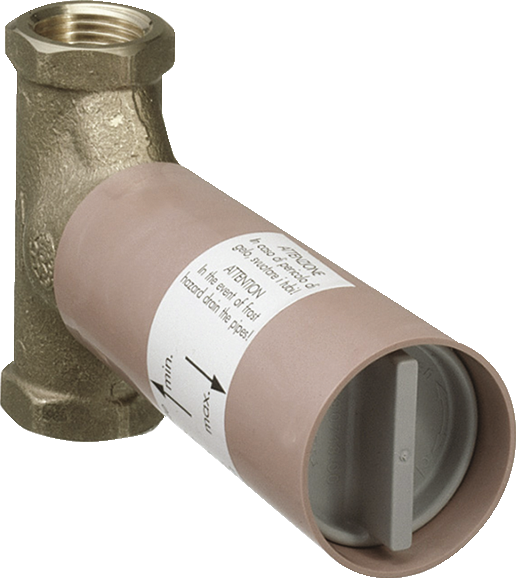 Basic set 130 l/min for shut-off valve for concealed installation spindle