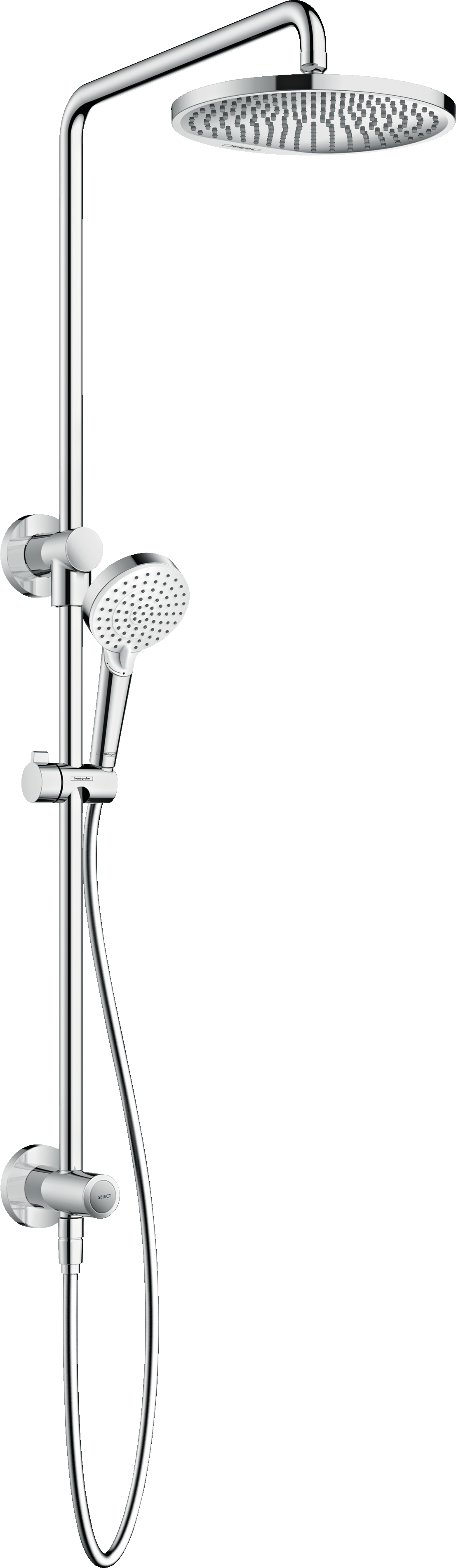Crometta S Showerpipe 240 EcoSmart 9 l/min Reno