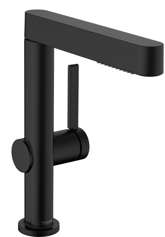 Finoris Single lever basin mixer 230 with pull-out spray, 2jet without waste set