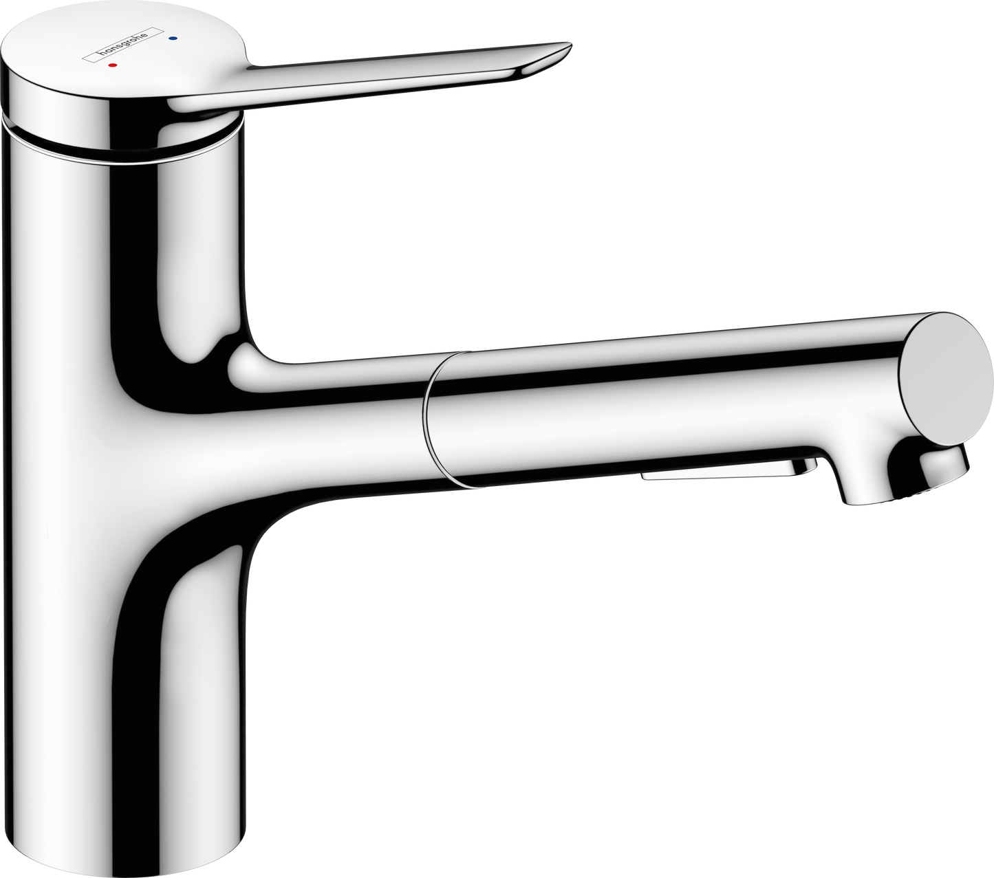 Zesis M33 Single lever kitchen mixer 150, pull-out spray, 2jet