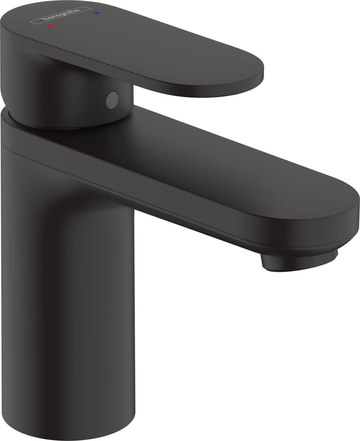 Vernis Blend Single lever basin mixer 100 with isolated water conduction without waste set