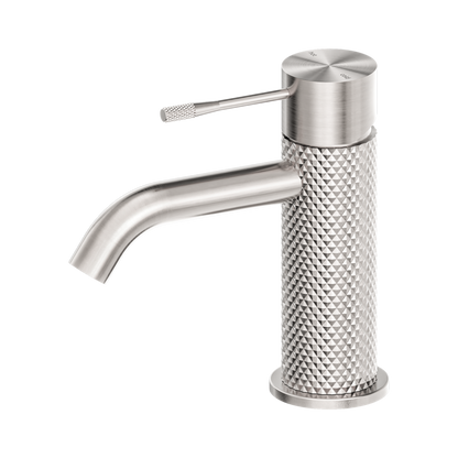 Image Alt Text: OPAL BASIN MIXER BRUSHED NICKEL