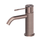 Image Alt Text: OPAL BASIN MIXER BRUSHED BRONZE