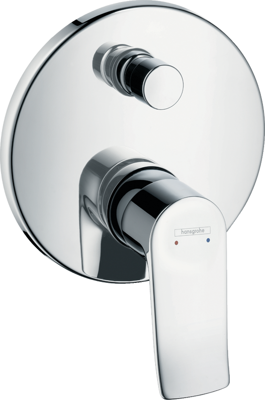 Metris Single lever bath mixer for concealed installation for iBox universal