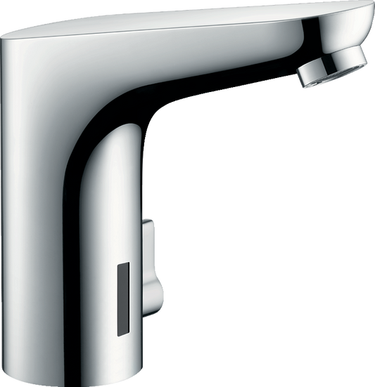 Focus Electronic basin mixer 130 with temperature control battery operation