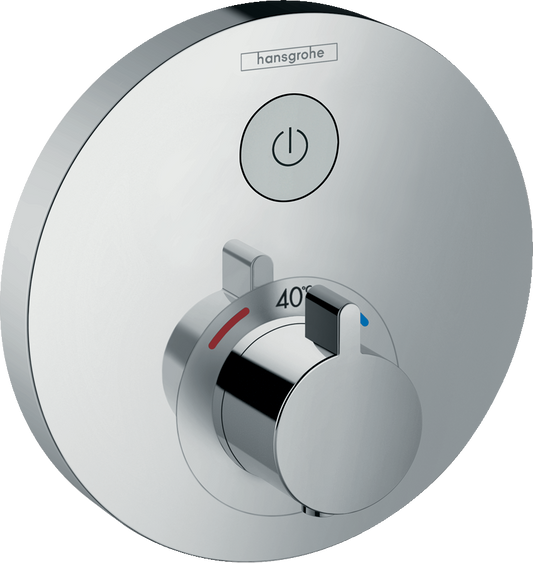 ShowerSelect S Thermostat for concealed installation for 1 function