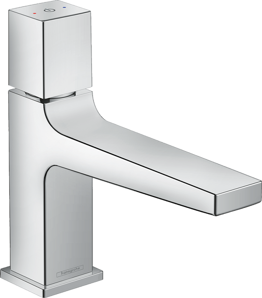 Metropol Basin mixer 100 Select with push-open waste set
