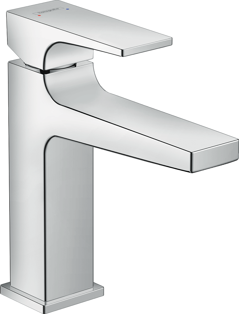 Metropol Single lever basin mixer 110 with lever handle without waste set