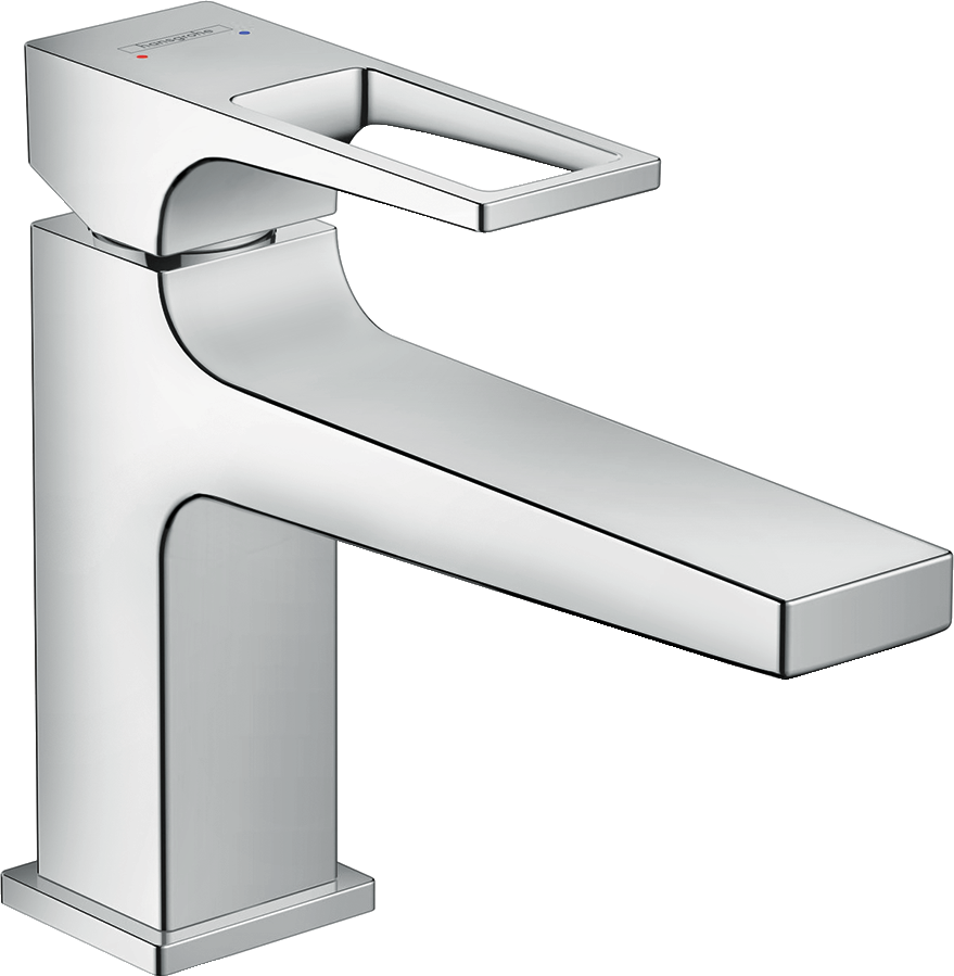 Metropol Single lever basin mixer 100 with loop handle without waste set