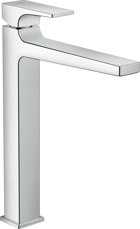 Metropol Single lever basin mixer 260 with lever handle for washbowls without waste set