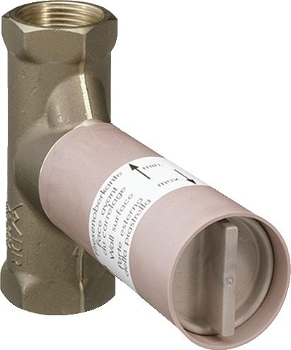 Basic set 40 l/min for shut-off valve for concealed installation ceramic