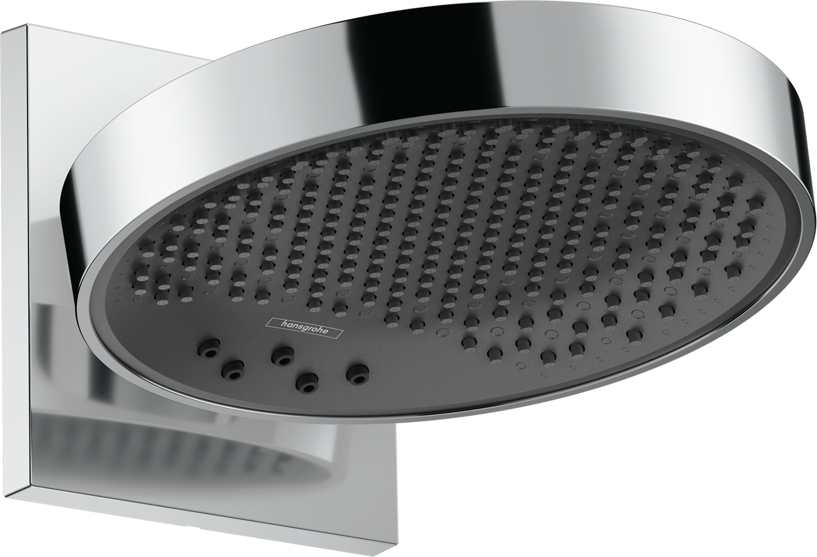 Rainfinity Overhead shower 250 3jet with wall connector
