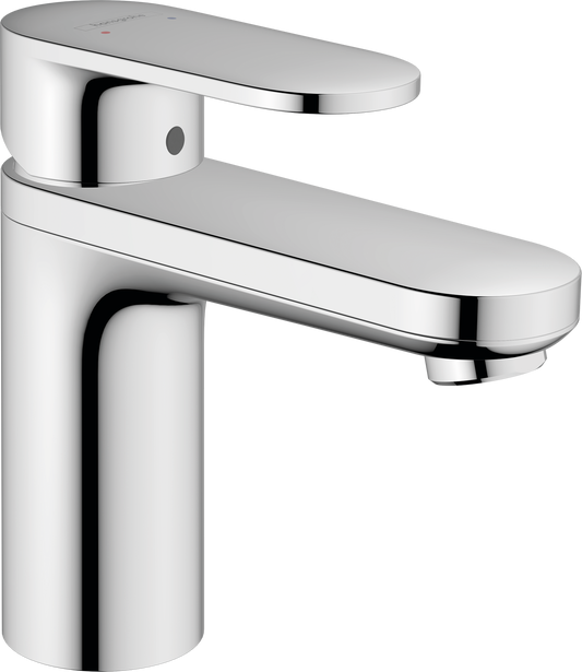 Vernis Blend Single lever basin mixer 100 with isolated water conduction without waste set