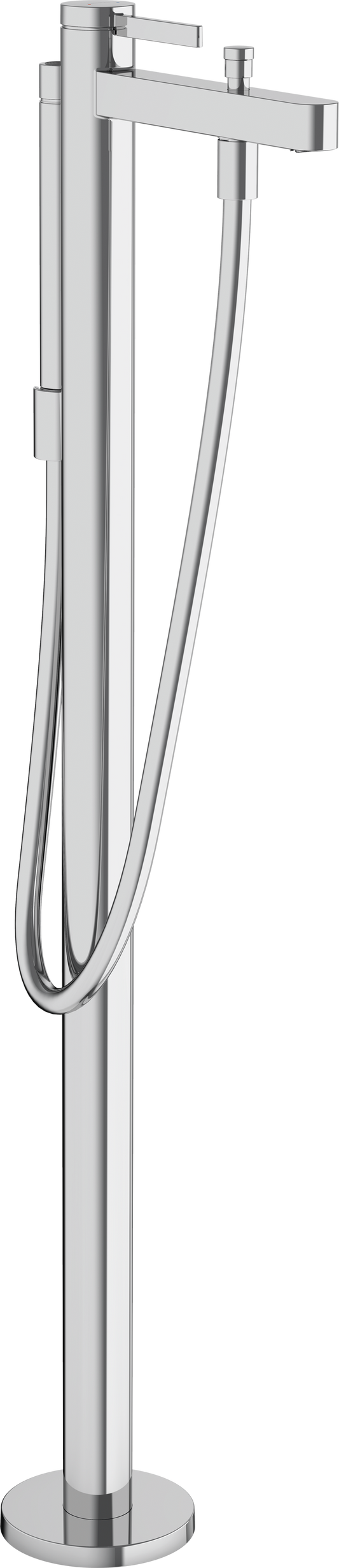 Finoris Single lever bath mixer floor-standing 2 ticks