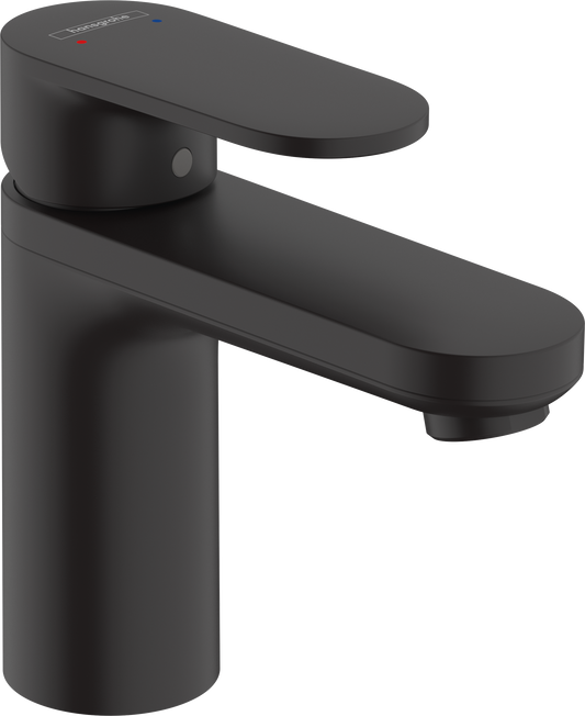 Vernis Blend Single lever basin mixer 100 with isolated water conduction without waste set