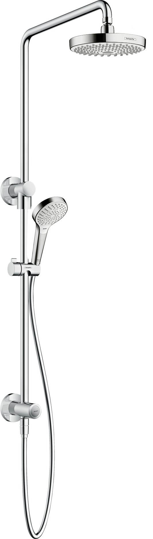 Croma Select S Showerpipe Reno EcoSmart